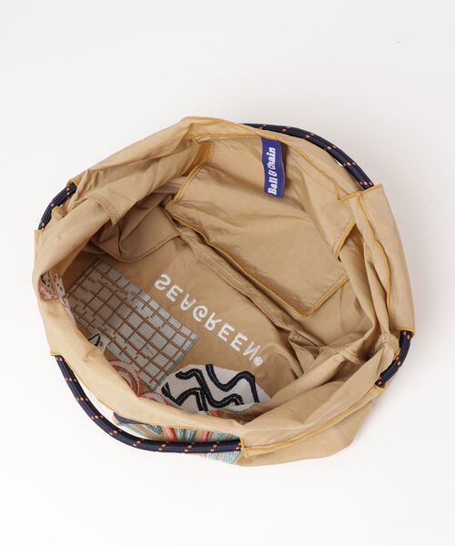 BALL&CHAIN/ボールアンドチェーン] SEAGREEN 刺繍デザインナイロン