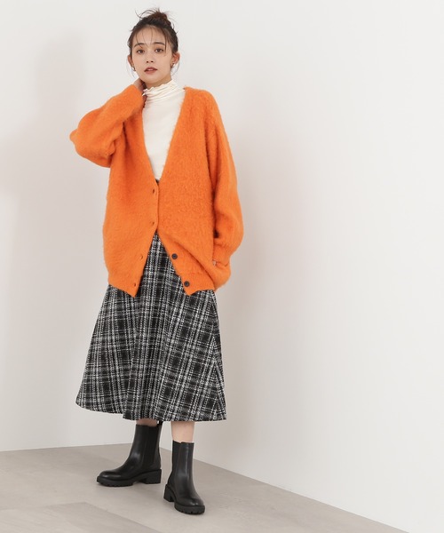 N.（N. Natural Beauty Basic）（エヌエヌナチュラルビューティーベーシック）の「◆フィンガーホールリブインナー（Tシャツ/カットソー・レディース・オフホワイト/ブラック/ブルー/レッド・MEDIUM）」の7枚目の写真