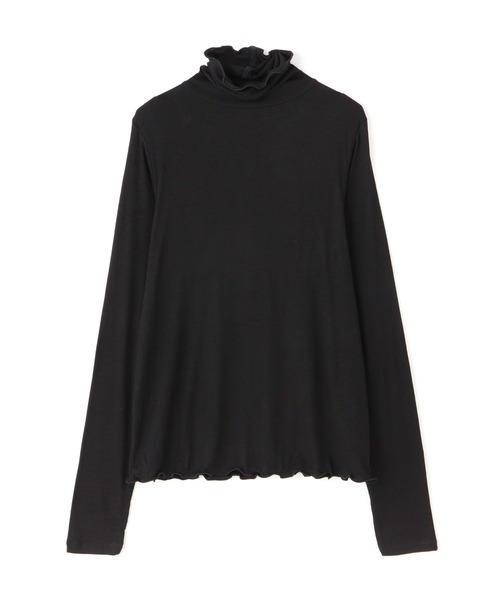 N.（N. Natural Beauty Basic）（エヌエヌナチュラルビューティーベーシック）の「◆フィンガーホールリブインナー（Tシャツ/カットソー・レディース・オフホワイト/ブラック/ブルー/レッド・MEDIUM）」の21枚目の写真