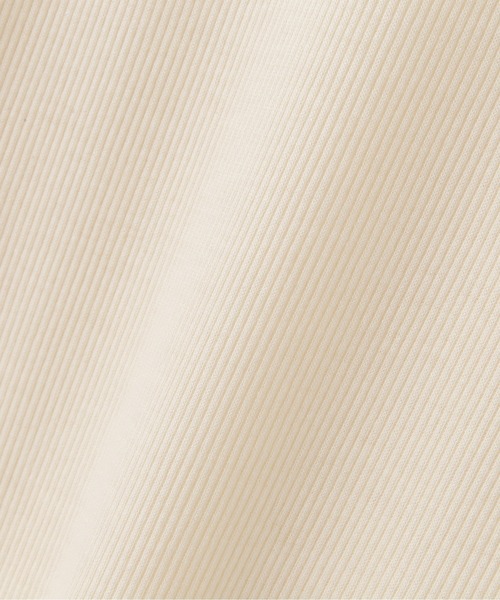 N.（N. Natural Beauty Basic）（エヌエヌナチュラルビューティーベーシック）の「◆フィンガーホールリブインナー（Tシャツ/カットソー・レディース・オフホワイト/ブラック/ブルー/レッド・MEDIUM）」の20枚目の写真