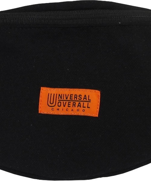 UNIVERSAL OVERALL（ユニバーサルオーバーオール）の「ユニバーサルオーバーオール スーベニアコットンウエストバッグ（トートバッグ・メンズ・ブラック/ホワイト・F）」の3枚目の写真
