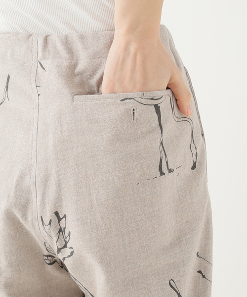 16日までの販売【WRYHT/ライト】アニマル ドローイングパンツ セール】【WRYHT/ライト】ドローイングパンツ（その他パンツ