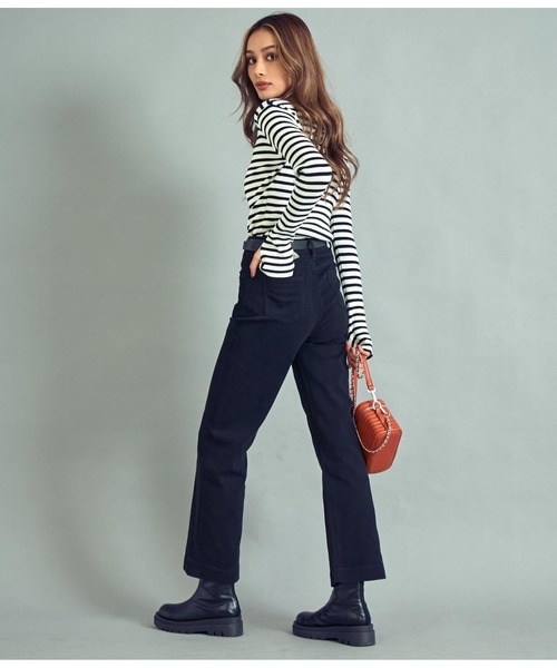 ANAP(アナップ)の「ストレッチカラーストレートパンツ(その他パンツ・レディース・ブラック/ブラウン・S/M)」の10枚目の写真