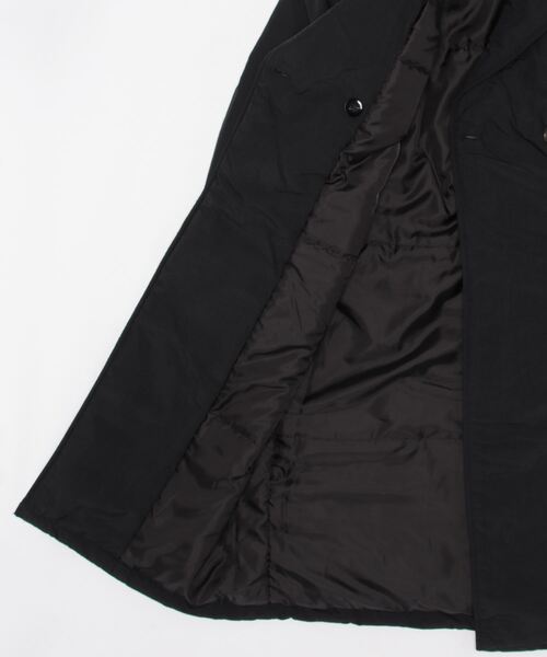 ANAP（アナップ）の「中綿アレンジカラーダブルコート（ダウンジャケット/コート・レディース・ベージュ/ライトグレー/ブラック・FREE）」の4枚目の写真