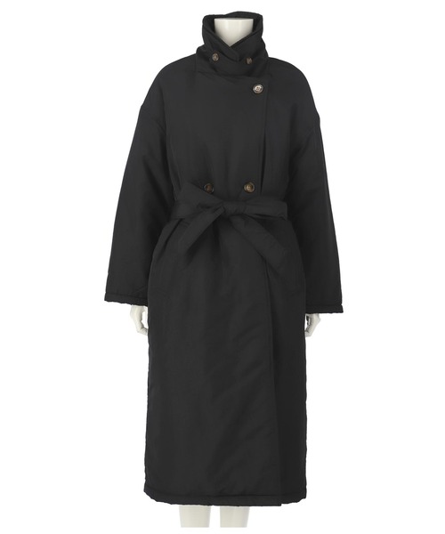 ANAP（アナップ）の「中綿アレンジカラーダブルコート（ダウンジャケット/コート・レディース・ベージュ/ライトグレー/ブラック・FREE）」の14枚目の写真