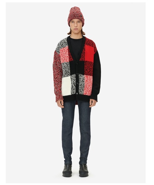 Maison Kitsune（メゾンキツネ）の「MOULINE CHECK CARDIGAN 