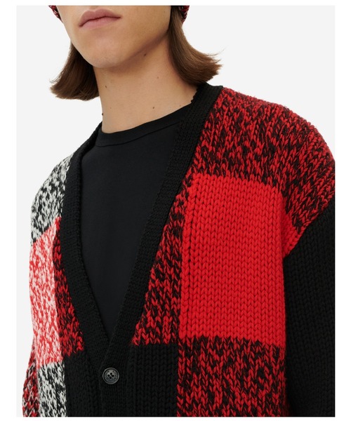 Maison Kitsune（メゾンキツネ）の「MOULINE CHECK CARDIGAN 