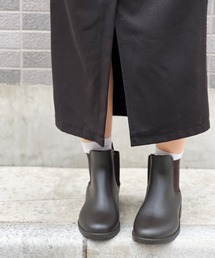 Ortensia（オルテンシア）の「Ortensia  オルテンシア フレキシブルサイドゴアデザインレインブーツ（防水仕様）（レインシューズ）」