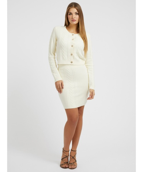 Guess（ゲス）の「Edith Cardigan（カーディガン/ボレロ・レディース・ブラック/クリーム・MEDIUM/X-SMALL/SMALL）」の11枚目の写真