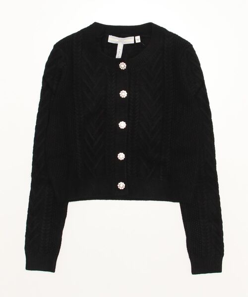 Guess（ゲス）の「Edith Cardigan（カーディガン/ボレロ・レディース・ブラック/クリーム・MEDIUM/X-SMALL/SMALL）」の5枚目の写真