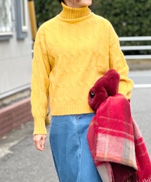 タートルネック ニット レディース