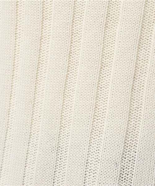 Chico（チコ）の「ハイネックRIBノースリニット（ニット/セーター・レディース・ホワイト/クリーム/ライトブルー・FREE）」の7枚目の写真