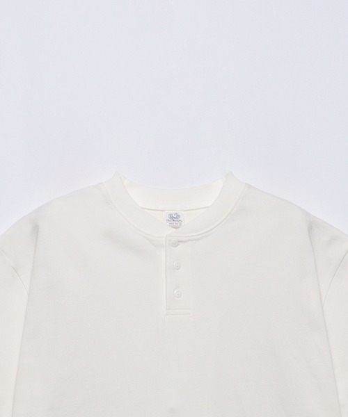 セール】ヘビーオンス S/S ヘンリーネック / Tシャツ / 半袖 / 無地