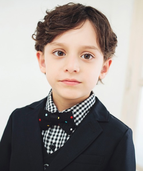 BRANSHES（ブランシェス）の「【キメ服】蝶ネクタイ（蝶ネクタイ・キッズ・カラフル/レッド/ブラック/ブルー・FREE）」の4枚目の写真