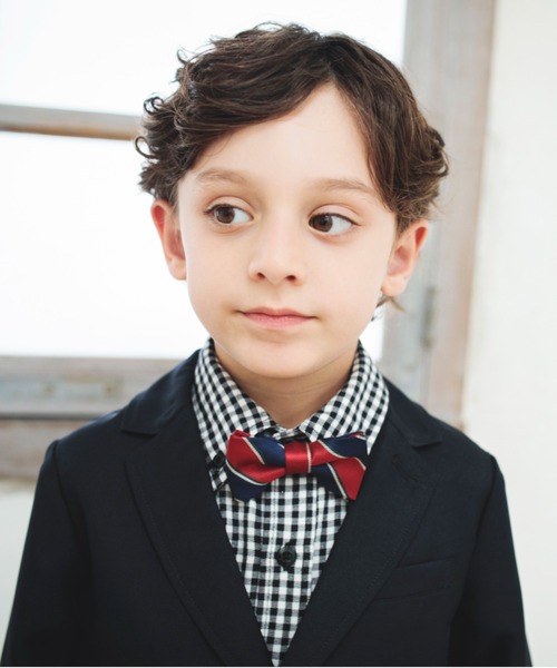 BRANSHES（ブランシェス）の「【キメ服】蝶ネクタイ（蝶ネクタイ・キッズ・カラフル/レッド/ブラック/ブルー・FREE）」の2枚目の写真