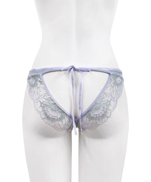 ANNEBRA（アンブラ）の「Light Velvet バックオープンデザインショーツ