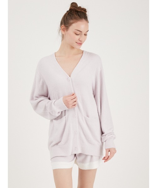 gelato pique（ジェラートピケ）の「スムーズィーカーディガン（ルームウェア/パジャマ・レディース・ブルー/ピンク/イエロー/オレンジ/ラベンダー・FREE）」の16枚目の写真