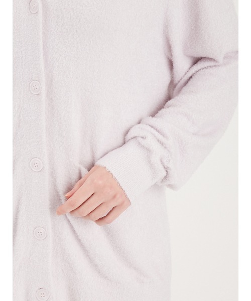 gelato pique（ジェラートピケ）の「スムーズィーカーディガン（ルームウェア/パジャマ・レディース・ブルー/ピンク/イエロー/オレンジ/ラベンダー・FREE）」の13枚目の写真