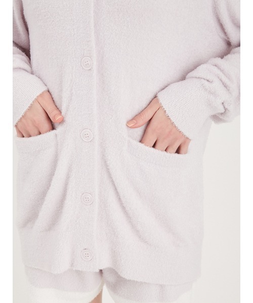 gelato pique（ジェラートピケ）の「スムーズィーカーディガン（ルームウェア/パジャマ・レディース・ブルー/ピンク/イエロー/オレンジ/ラベンダー・FREE）」の7枚目の写真