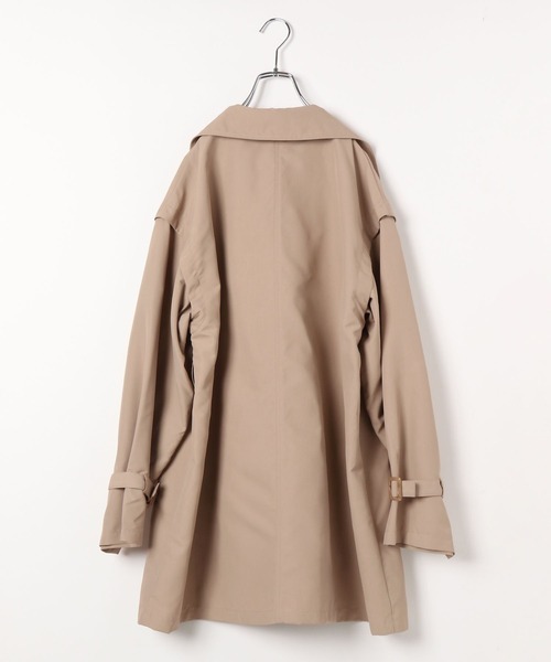 GLOBAL WORK（グローバルワーク）の「2WAY撥水トレンチ/162742（トレンチコート・キッズ・アイボリー/ベージュ・150cm/160cm）」の10枚目の写真
