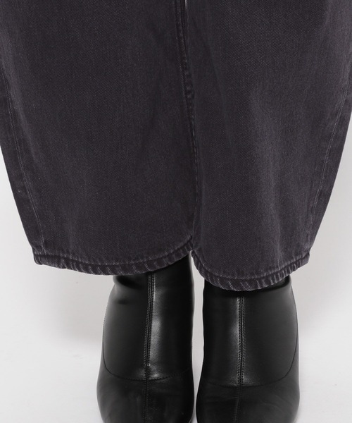 LOWRYS FARM（ローリーズファーム）の「カーブデニムパンツ 183823