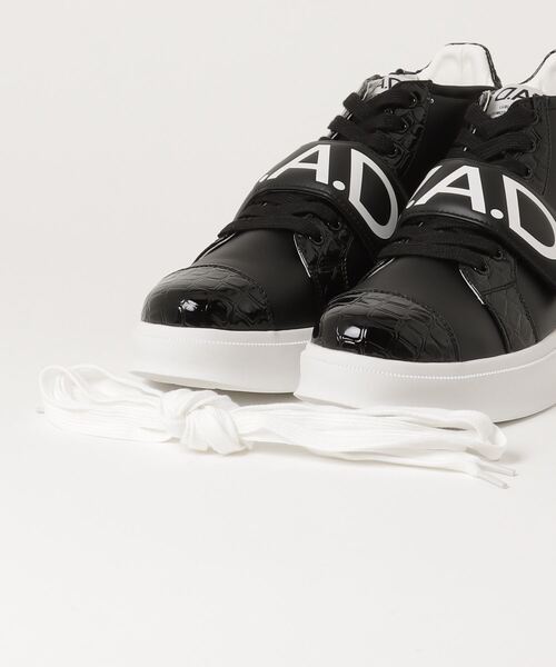 D.A.D ベルトロゴハイカットスニーカー（スニーカー）｜D.A.D