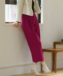 toki doki（トキドキ）の「ゆったりキレイ見えタックパンツ（スラックス）」