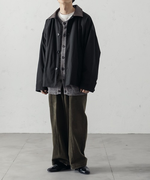epnok(エプノック)の「CrewNeck Melange Cardigan/クルーネックメランジカーディガン(カーディガン/ボレロ・メンズ・グレー/イエロー・MEDIUM/LARGE)」の15枚目の写真