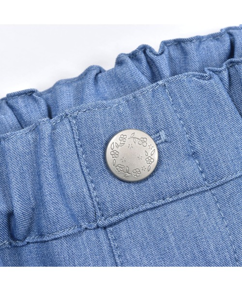 BeBe(ベベ)の「BeBe/杢ツイルレース9分丈パンツ(90~150cm)(その他パンツ・キッズ・パープル/ネイビー・130/140/150/100/110/90/120)」の17枚目の写真