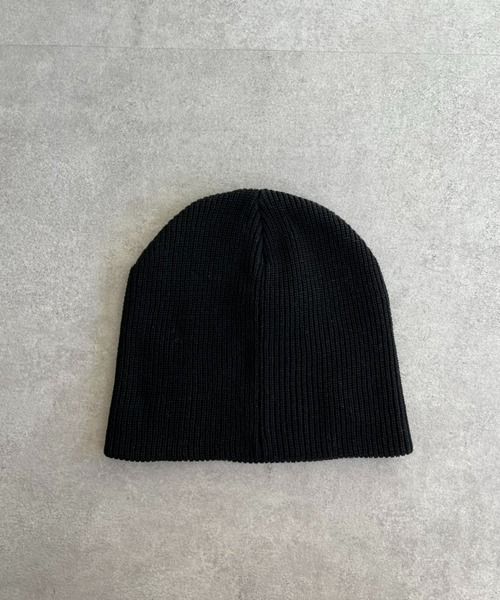 CIAOPANIC(チャオパニック)の「リブ編みニットビーニー(ニットキャップ/ビーニー・レディース・ブラック/グレー/オフホワイト/イエロー・FREE)」の22枚目の写真