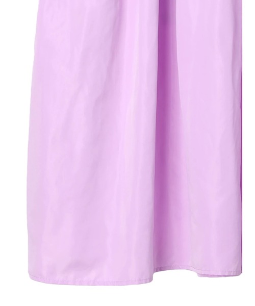 earth music&ecology（アースミュージックアンドエコロジー）の「オーバル切替ティアードスカート（スカート・レディース・ライトカーキ/ライトパープル/オフホワイト/ブラック・FREE）」の16枚目の写真