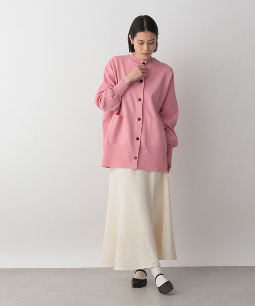 LOWRYS FARM（ローリーズファーム）の「ポコポコフレアスカート　189518（スカート・レディース・ブラウン/グリーン/ブラック/アイボリー・MEDIUM/LARGE）」の6枚目の写真