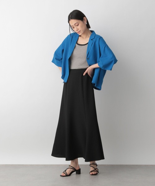 LOWRYS FARM（ローリーズファーム）の「ポコポコフレアスカート　189518（スカート・レディース・ブラウン/グリーン/ブラック/アイボリー・MEDIUM/LARGE）」の8枚目の写真