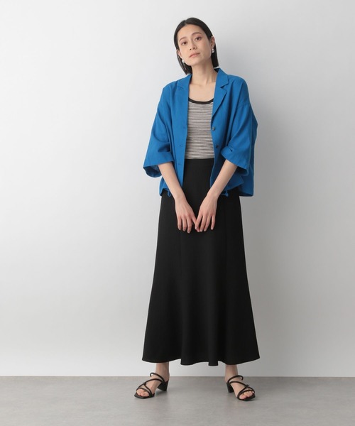 LOWRYS FARM（ローリーズファーム）の「ポコポコフレアスカート　189518（スカート・レディース・ブラウン/グリーン/ブラック/アイボリー・MEDIUM/LARGE）」の9枚目の写真