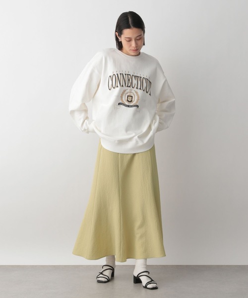 LOWRYS FARM（ローリーズファーム）の「ポコポコフレアスカート　189518（スカート・レディース・ブラウン/グリーン/ブラック/アイボリー・MEDIUM/LARGE）」の14枚目の写真