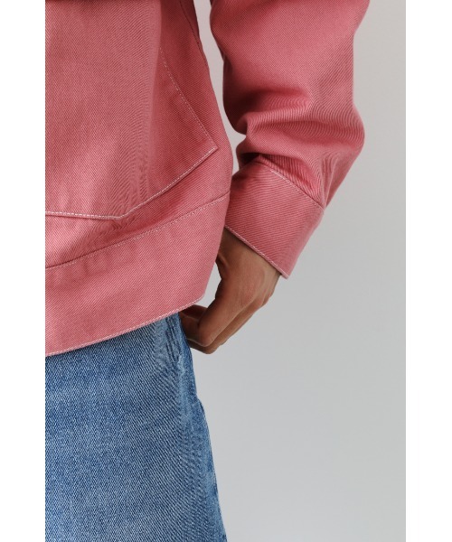 RODEO CROWNS WIDE BOWL（ロデオクラウンズワイドボウル）の「カラールーズGジャン（デニムジャケット・メンズ・ブルー/グリーン/ピンク・LARGE/MEDIUM）」の17枚目の写真