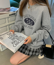 オーバーサイズロゴプリントスウェット culw404