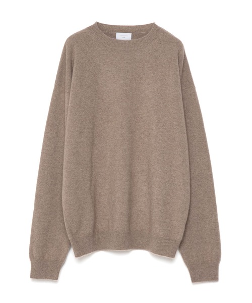 UNDECORATED(アンデコレイテッド)の「UNDECORATED アンデコレイテッド / Cashmere Knit Sweater カシミヤニットセーター / UDF23804(ニット/セーター・メンズ・グレイッシュベージュ/ベージュ/チャコールグレー・2/3/0)」の1枚目の写真