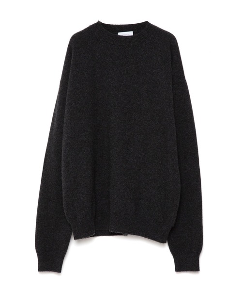 UNDECORATED(アンデコレイテッド)の「UNDECORATED アンデコレイテッド / Cashmere Knit Sweater カシミヤニットセーター / UDF23804(ニット/セーター・メンズ・グレイッシュベージュ/ベージュ/チャコールグレー・2/3/0)」の2枚目の写真