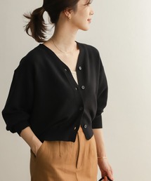 URBAN RESEARCH DOORS | ガーター編みコクーンショートカーディガン(ニット/セーター)