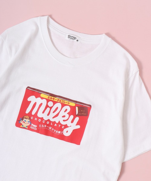 sanrio(サンリオ)の「sanrio プリント半袖 Tシャツ(Tシャツ/カットソー・レディース・チャコール/グレー系その他2/グレー系その他3/オレンジ/ネイビー/ベージュ/ホワイト/レッド/グリーン/ホワイト系その他/ホワイト系その他3/ホワイト系その他2/ブラック系その他/杢グレー/サックスブルー/グレー系その他/ブルー系その他2/ブルー系その他3/ブルー系その他4/ブラック/ブルー系その他/ネイビー系/ブラック系その他3/サックスブルー系/パープル系その他/グレー系その他4/パープル/ピンク系その他2/グレー系その他5/ホワイト系その他5/ホワイト系その他4/ブラック系その他2/ピンク系その他/オフホワイト/レッド系その他/ネイビー系1/ピンク系その他3/ピンク系その他4/ブラック系その他4・M/LL/L)」の2枚目の写真