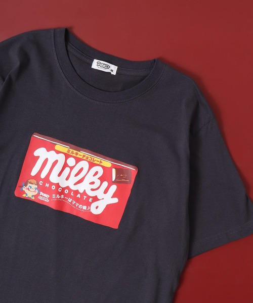 sanrio(サンリオ)の「sanrio プリント半袖 Tシャツ(Tシャツ/カットソー・レディース・チャコール/グレー系その他2/グレー系その他3/オレンジ/ネイビー/ベージュ/ホワイト/レッド/グリーン/ホワイト系その他/ホワイト系その他3/ホワイト系その他2/ブラック系その他/杢グレー/サックスブルー/グレー系その他/ブルー系その他2/ブルー系その他3/ブルー系その他4/ブラック/ブルー系その他/ネイビー系/ブラック系その他3/サックスブルー系/パープル系その他/グレー系その他4/パープル/ピンク系その他2/グレー系その他5/ホワイト系その他5/ホワイト系その他4/ブラック系その他2/ピンク系その他/オフホワイト/レッド系その他/ネイビー系1/ピンク系その他3/ピンク系その他4/ブラック系その他4・M/LL/L)」の16枚目の写真