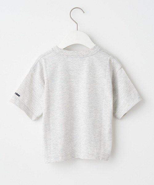 U.S. POLO ASSN.（ユーエスポロアッスン）の「【KIDS】【U.S. POLO ASSN/ユーエスポロアッスン】ワンポイント刺繍Tee（Tシャツ/カットソー・キッズ・ネイビー/アイボリー・120/140/100/150）」の9枚目の写真