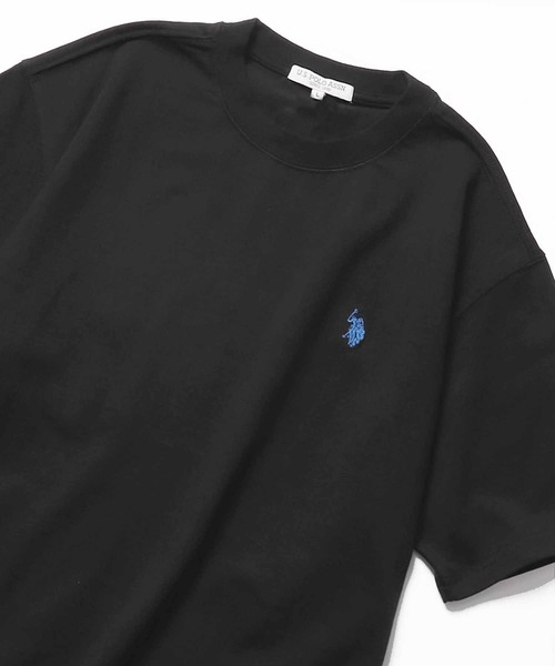 U.S. POLO ASSN.（ユーエスポロアッスン）の「U.S. POLO ASSN./ユーエスポロアッスン BIG ヘビーウェイトTシャツ（Tシャツ/カットソー・メンズ・グレー/ホワイト/ネイビー/ブラック・L/LL/M）」の3枚目の写真