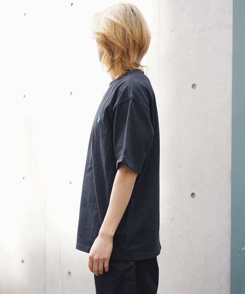 U.S. POLO ASSN.（ユーエスポロアッスン）の「U.S. POLO ASSN./ユーエスポロアッスン BIG ヘビーウェイトTシャツ（Tシャツ/カットソー・メンズ・グレー/ホワイト/ネイビー/ブラック・L/LL/M）」の11枚目の写真