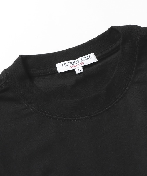 U.S. POLO ASSN.（ユーエスポロアッスン）の「U.S. POLO ASSN./ユーエスポロアッスン BIG ヘビーウェイトTシャツ（Tシャツ/カットソー・メンズ・グレー/ホワイト/ネイビー/ブラック・L/LL/M）」の5枚目の写真