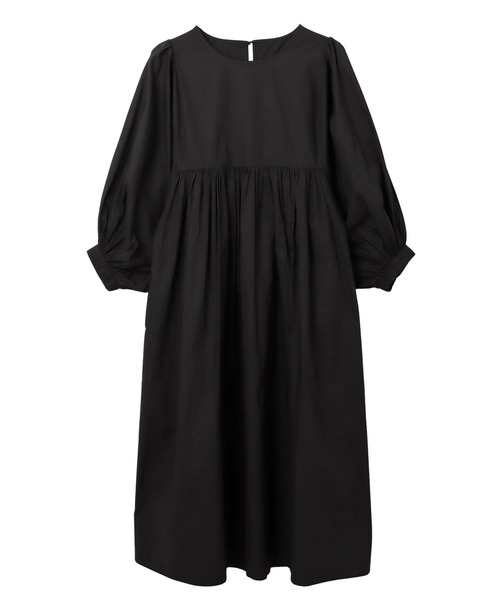 ESTNATION コットンタイプライターボリュームワンピース ESTNATION コットンタイプライターボリュームワンピース