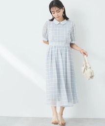クラシカルチェックワンピース