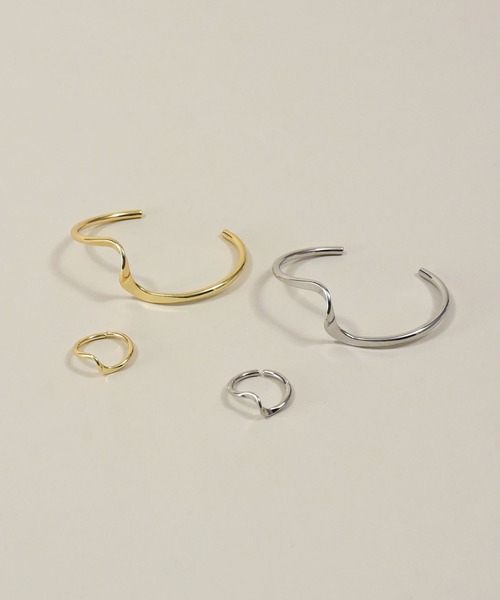 styiro(スタイロ)の「ニッケルフリー メタルラウンドバングル ブレスレット(バングル/リストバンド・レディース・その他4/その他1/その他2/その他3・FREE)」の9枚目の写真