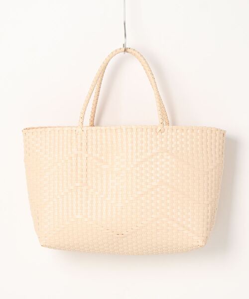 PRODUCTY WARRANTY（プロダクティワランティ）の「【Producty warranty】メルカドバック-M（かごバッグ・レディース・ブラック×ゴールド/ホワイト×ゴールド/ブラック系その他2/ブラック系その他3/ホワイト×ブルー/ブラック×ホワイト/ブラック系その他/ベージュ/ホワイト/ブラック・FREE）」の14枚目の写真